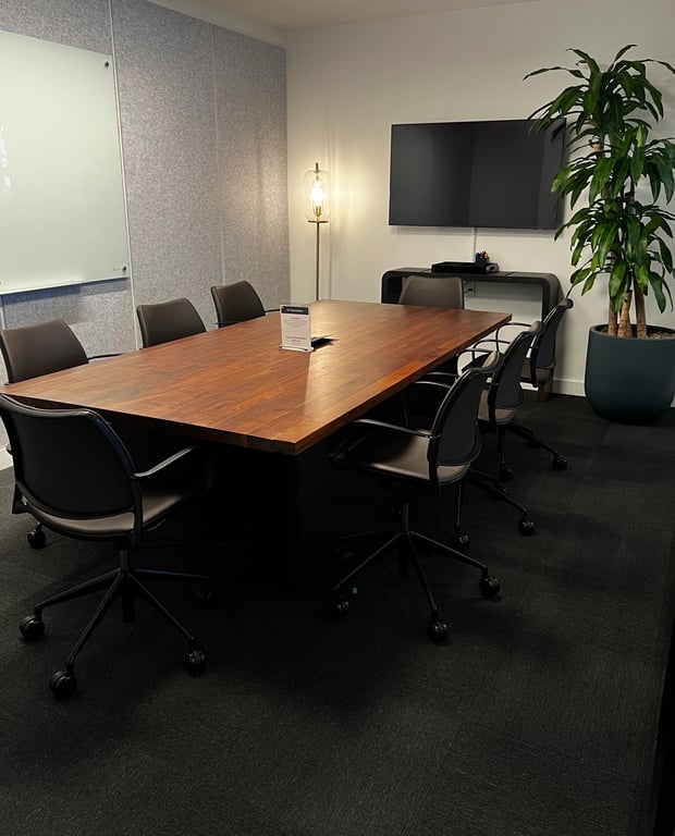 An interior shot of Conference B