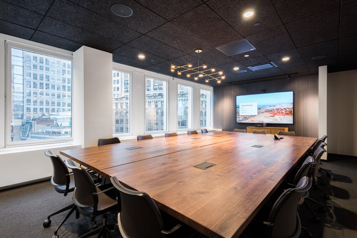 An interior shot of Conference A