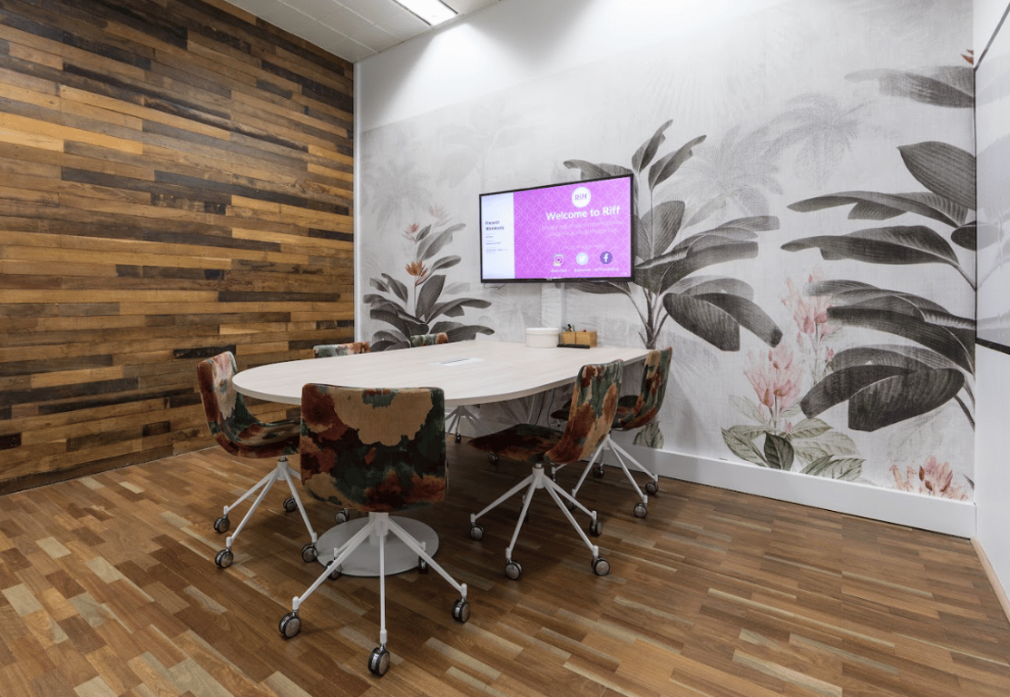 An interior shot of Small Room