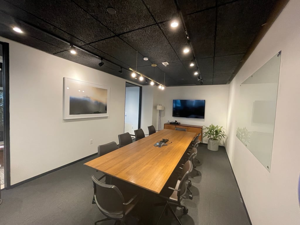An interior shot of Conf Room H