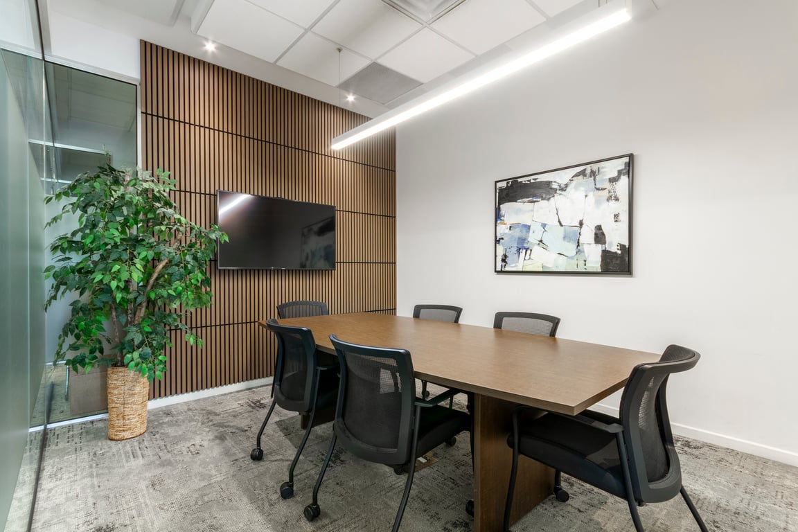 An interior shot of Meeting Room
