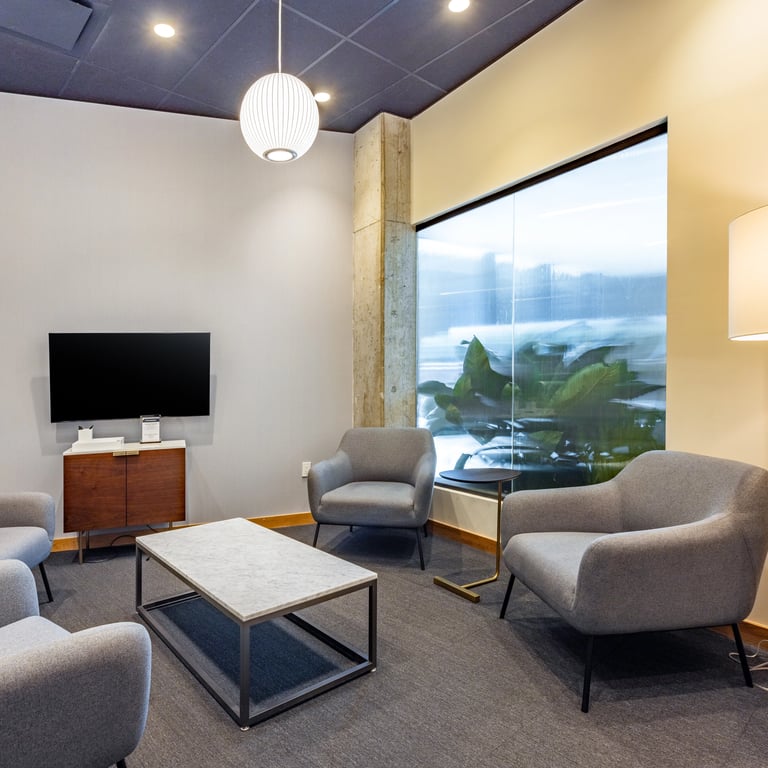 An interior shot of Conf Room 1-B