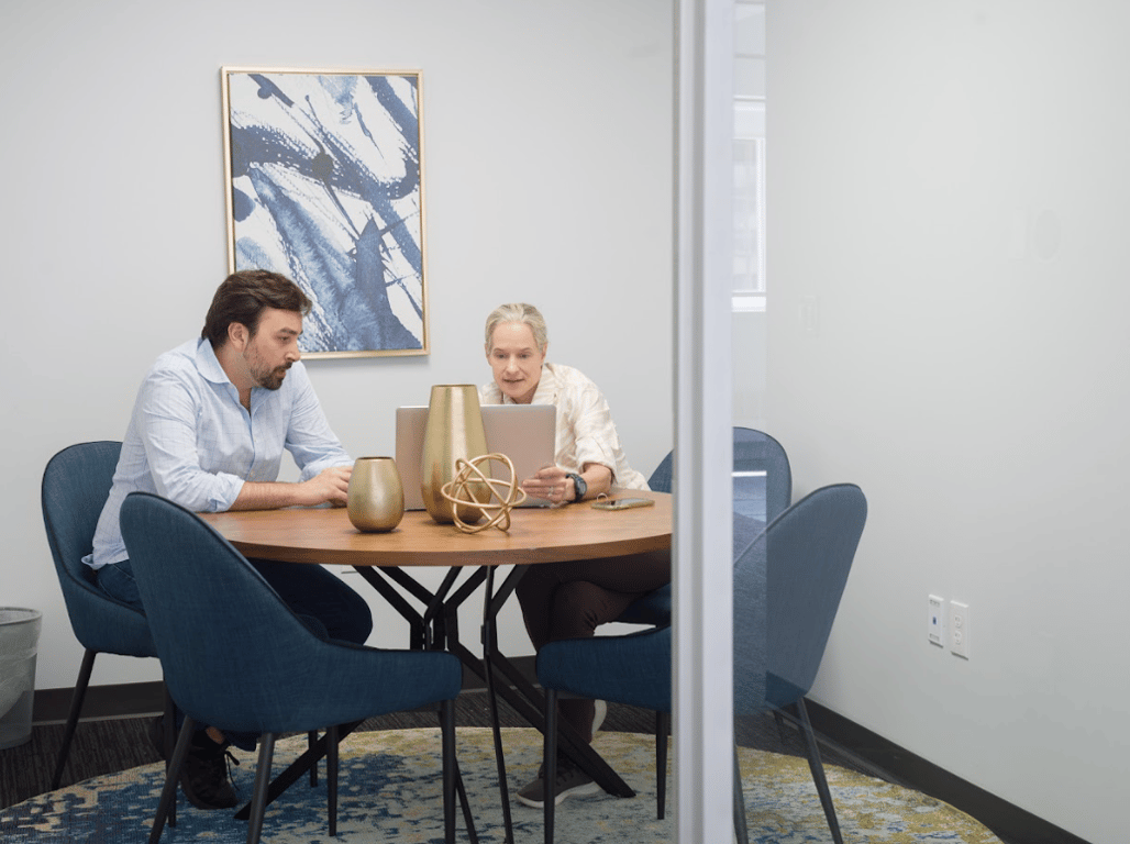 An interior shot of Huddle Room