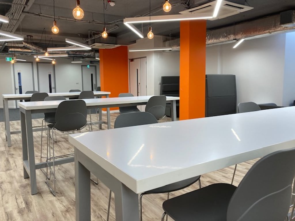 An interior shot of easyHub Chelsea