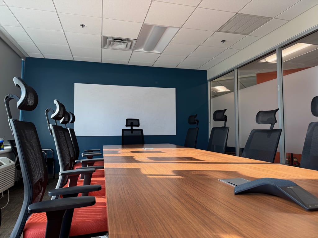 An interior shot of Meeting Room 1