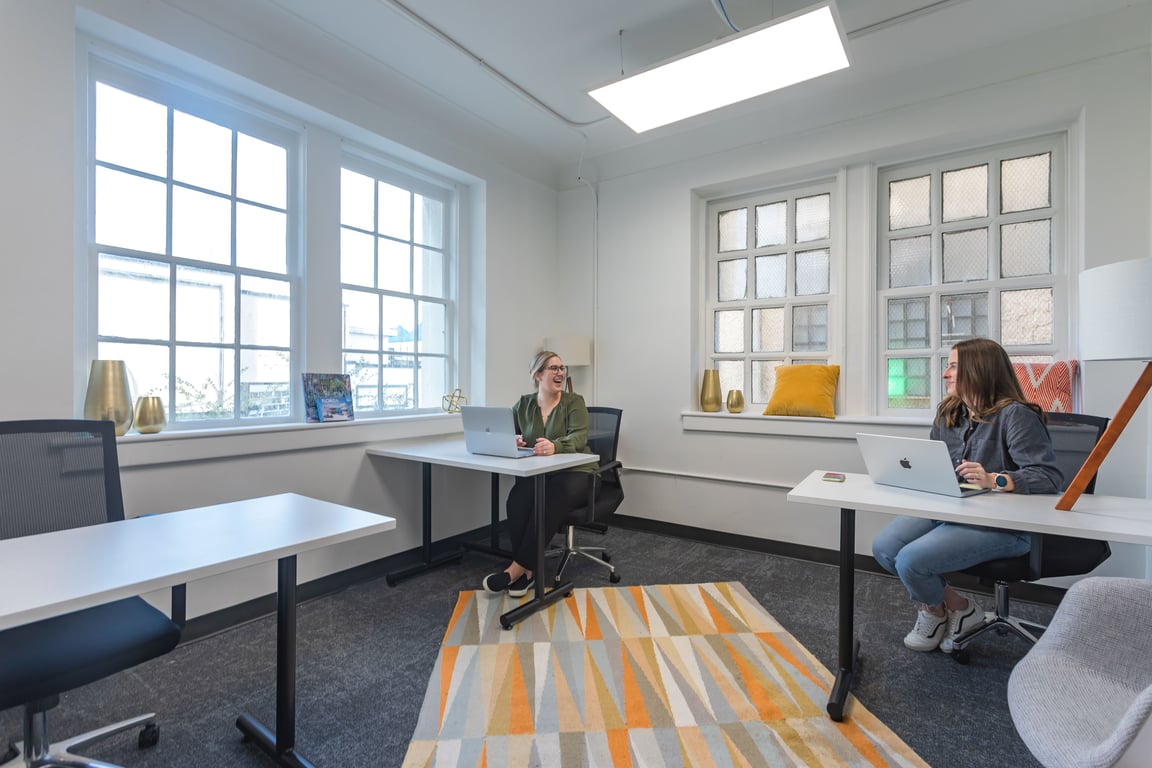 An interior shot of Private Day Office