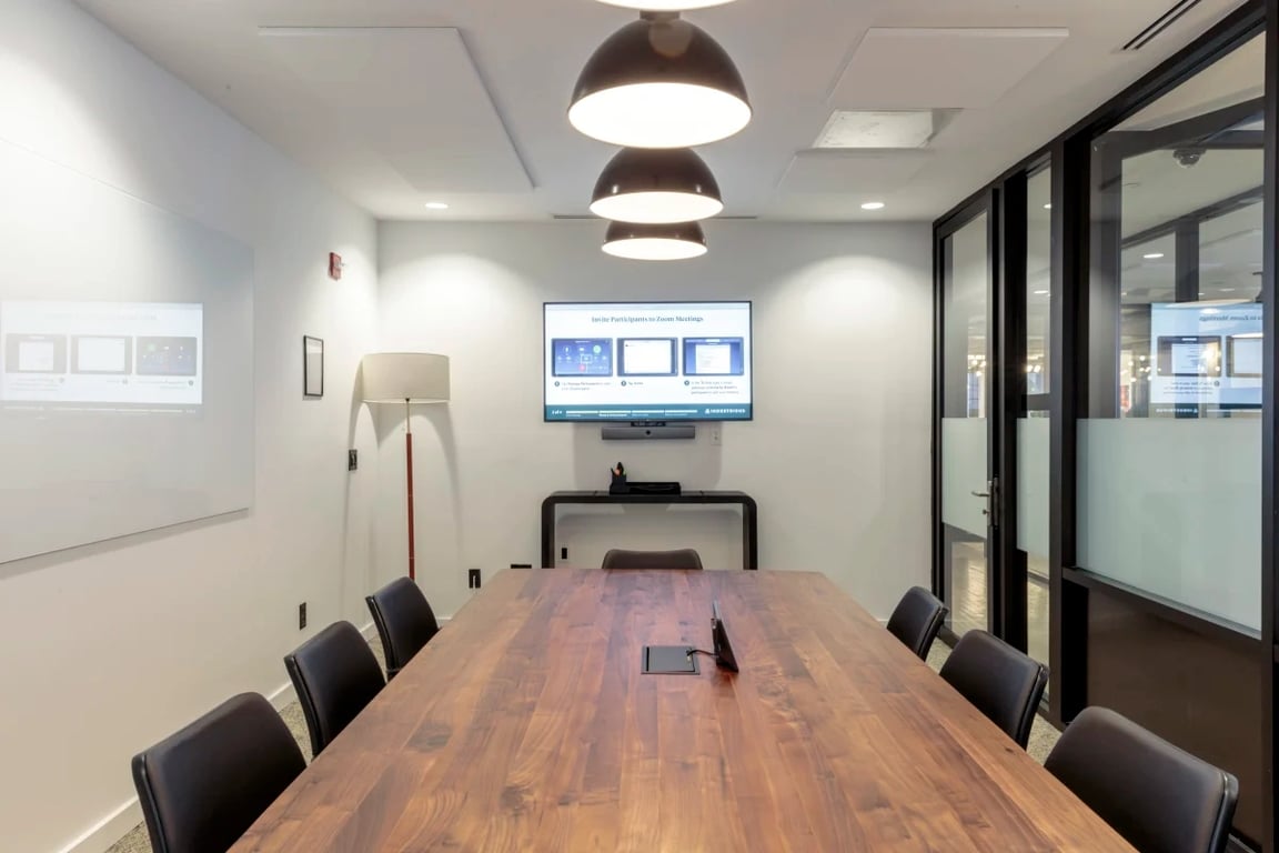 An interior shot of Conf Room C