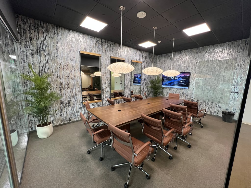 An interior shot of The Jones Boardroom