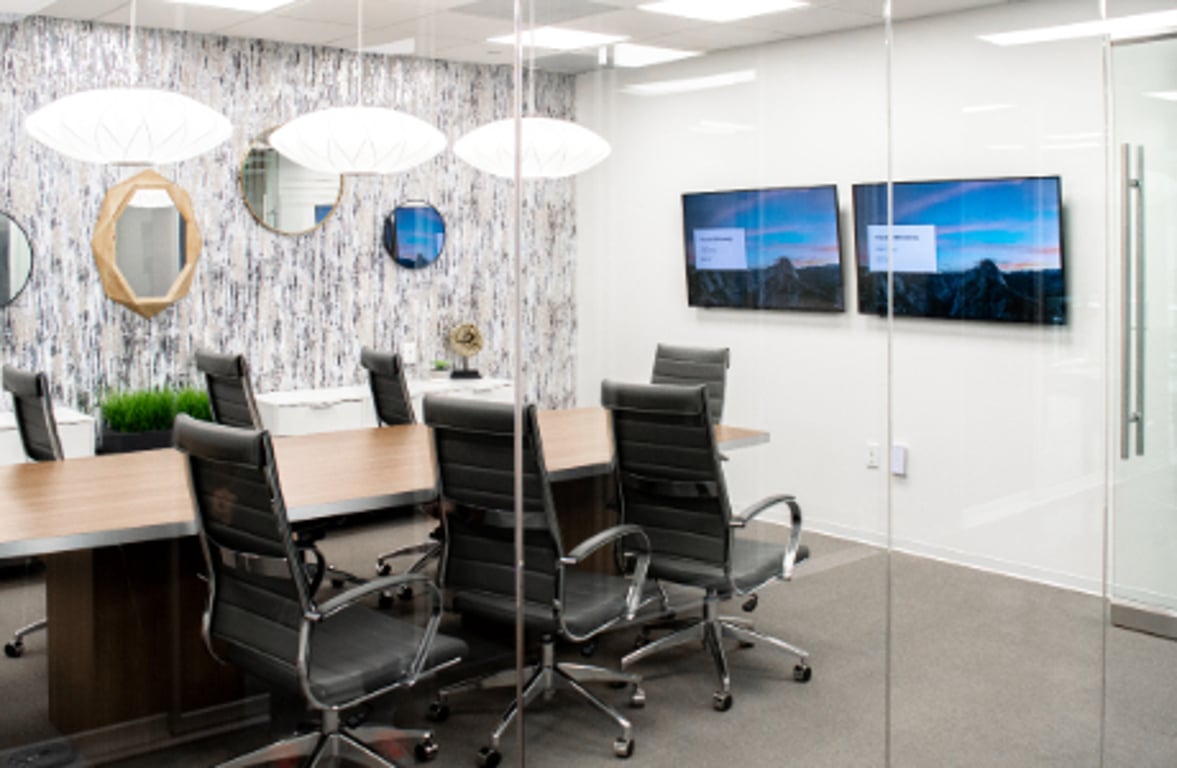 An interior shot of The Creel Boardroom