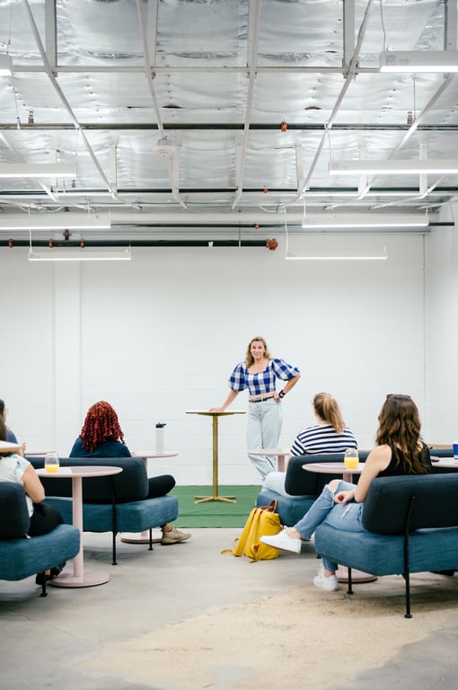 An interior shot of Modern Midtown Event & Kitchenette Space