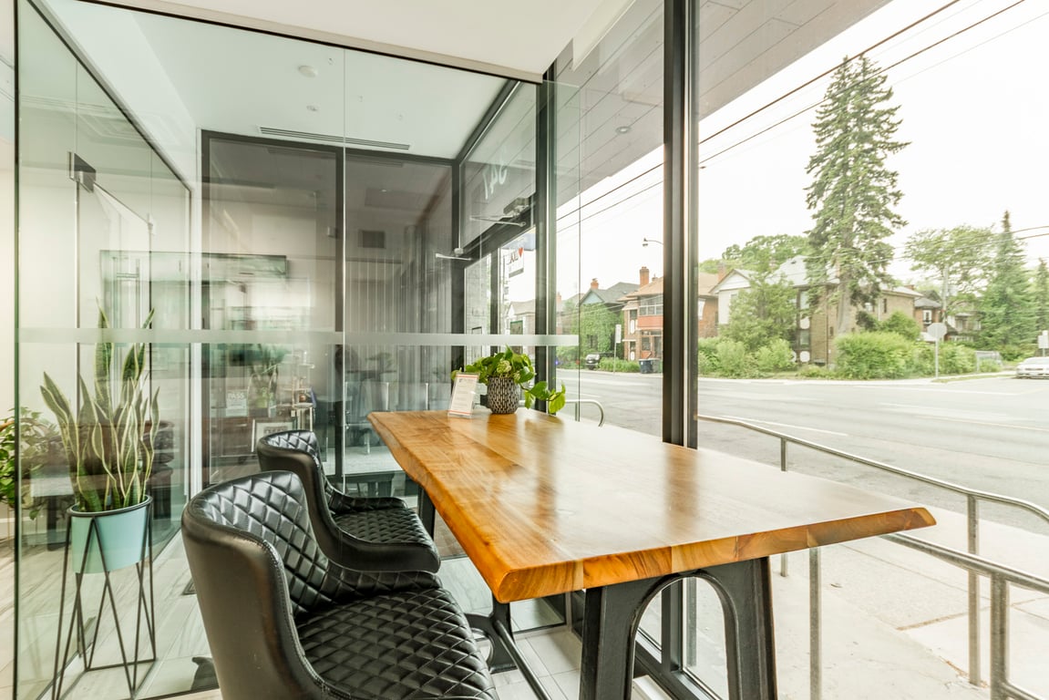 An interior shot of Monthly Hot Desk