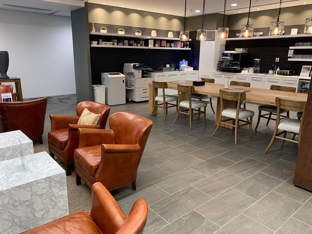 An interior shot of The Executive Centre - Gateway West