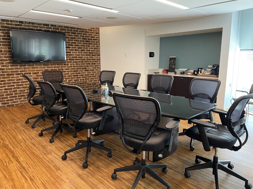 An interior shot of Large Conference Room