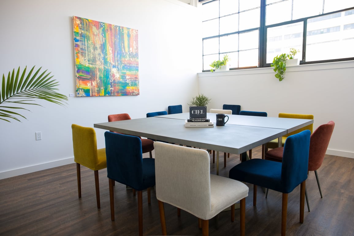 An interior shot of Leo Meeting Room