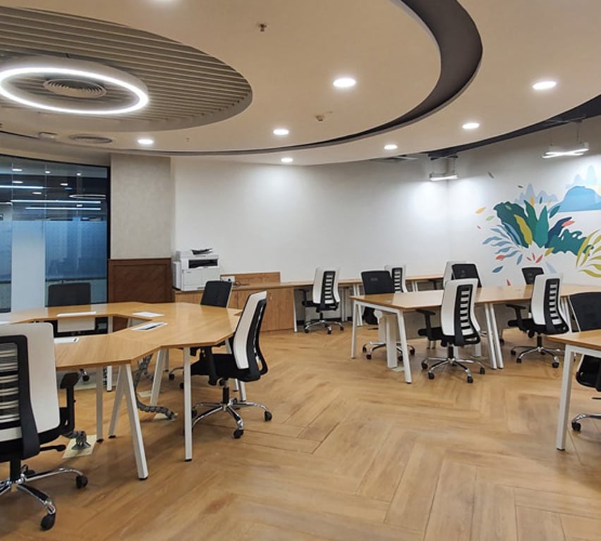An interior shot of Awfis - Que Spaces