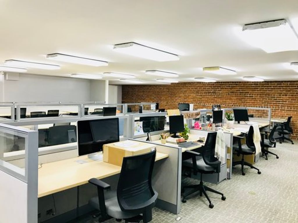 An interior shot of Large Private Desk