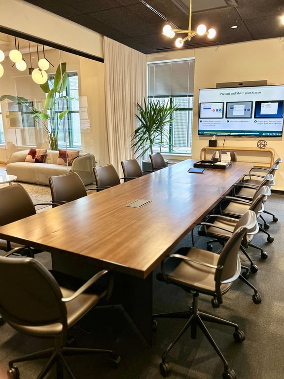 An interior shot of Conference A
