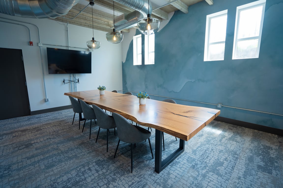 An interior shot of Oxbow Room