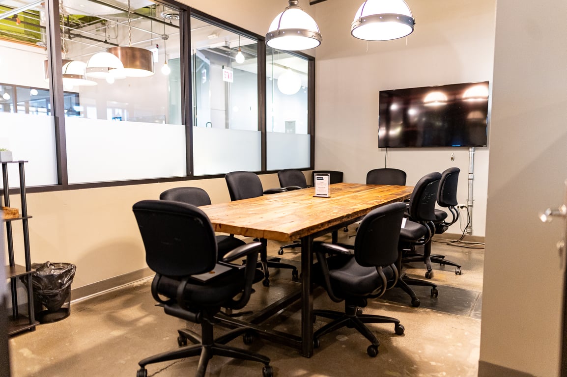 An interior shot of Division Conference Room