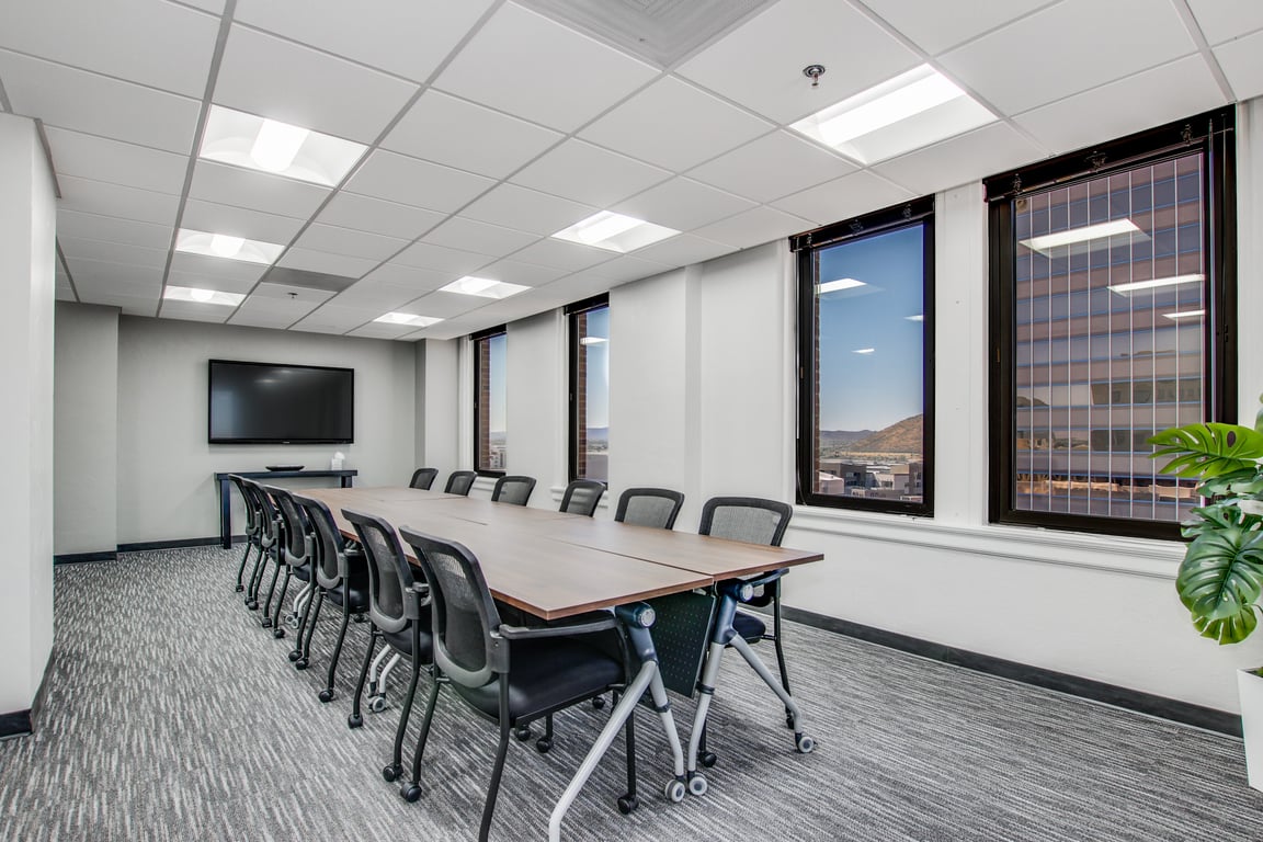 An interior shot of Large Conference Room