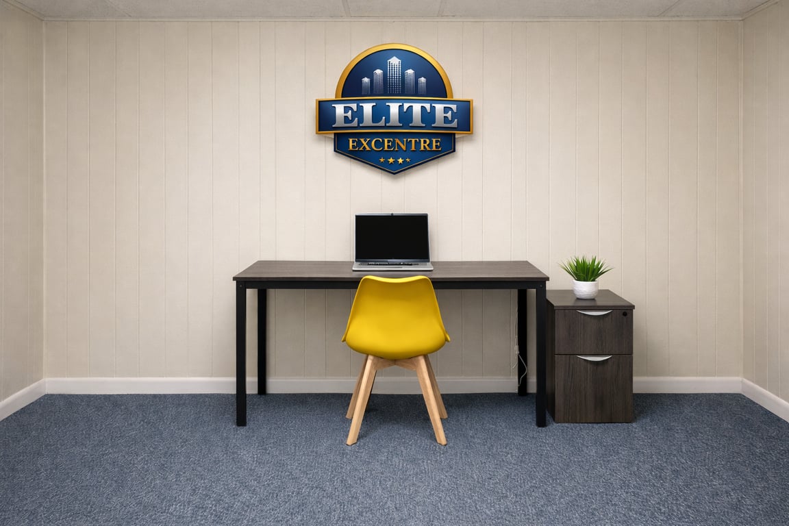 An interior shot of Private Office