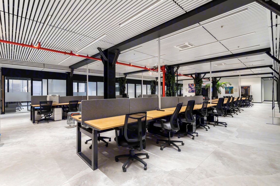 An interior shot of Nomadworks - Times Square
