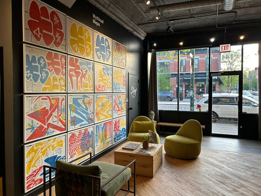 An interior shot of Studio 424