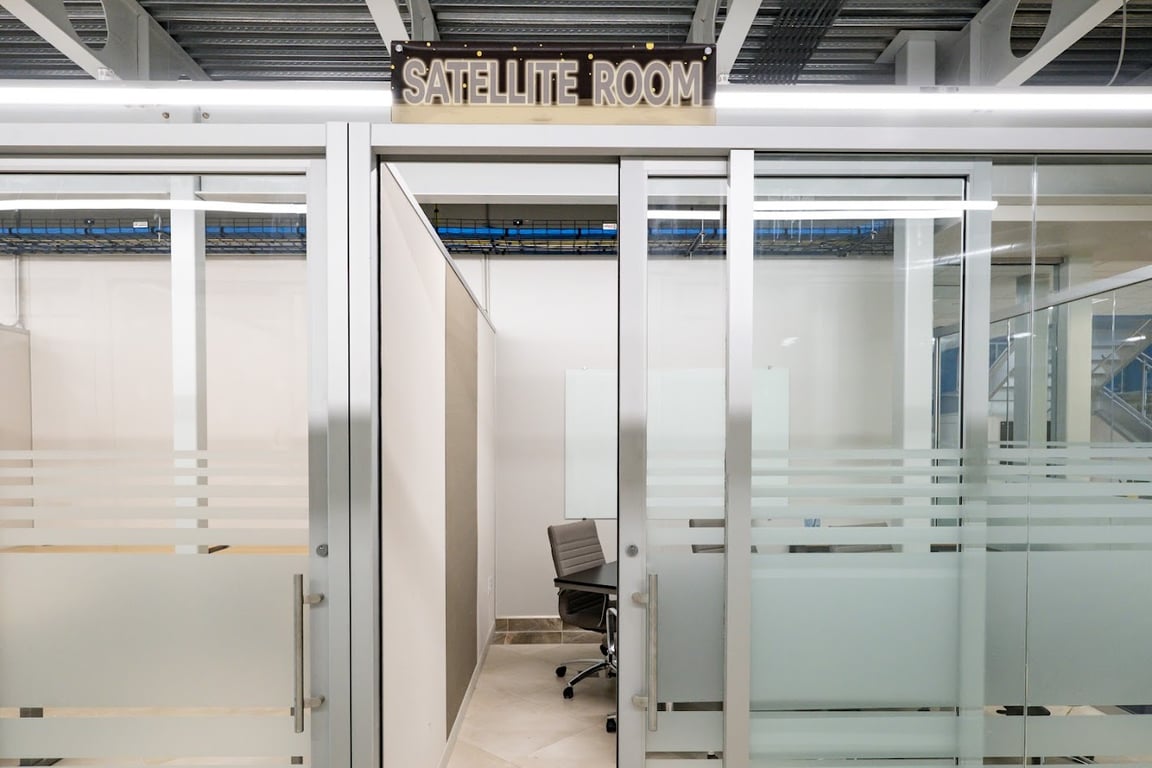 An interior shot of Meeting Room/Satellite Room