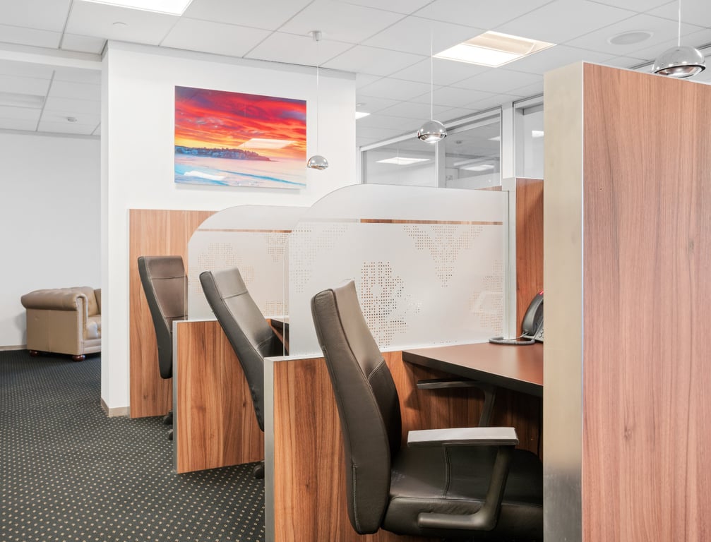 An interior shot of Servcorp - 17 State Street