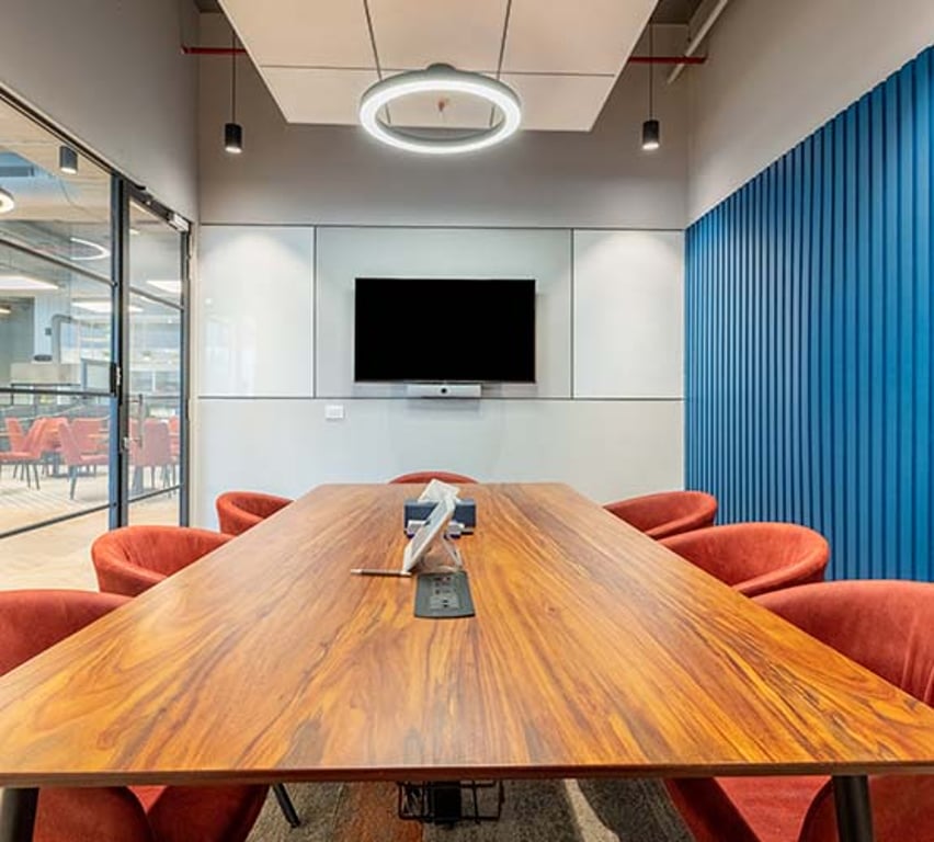 An interior shot of Awfis - Kalpataru Prime