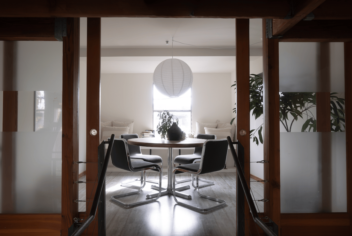 An interior shot of Private Conference Room