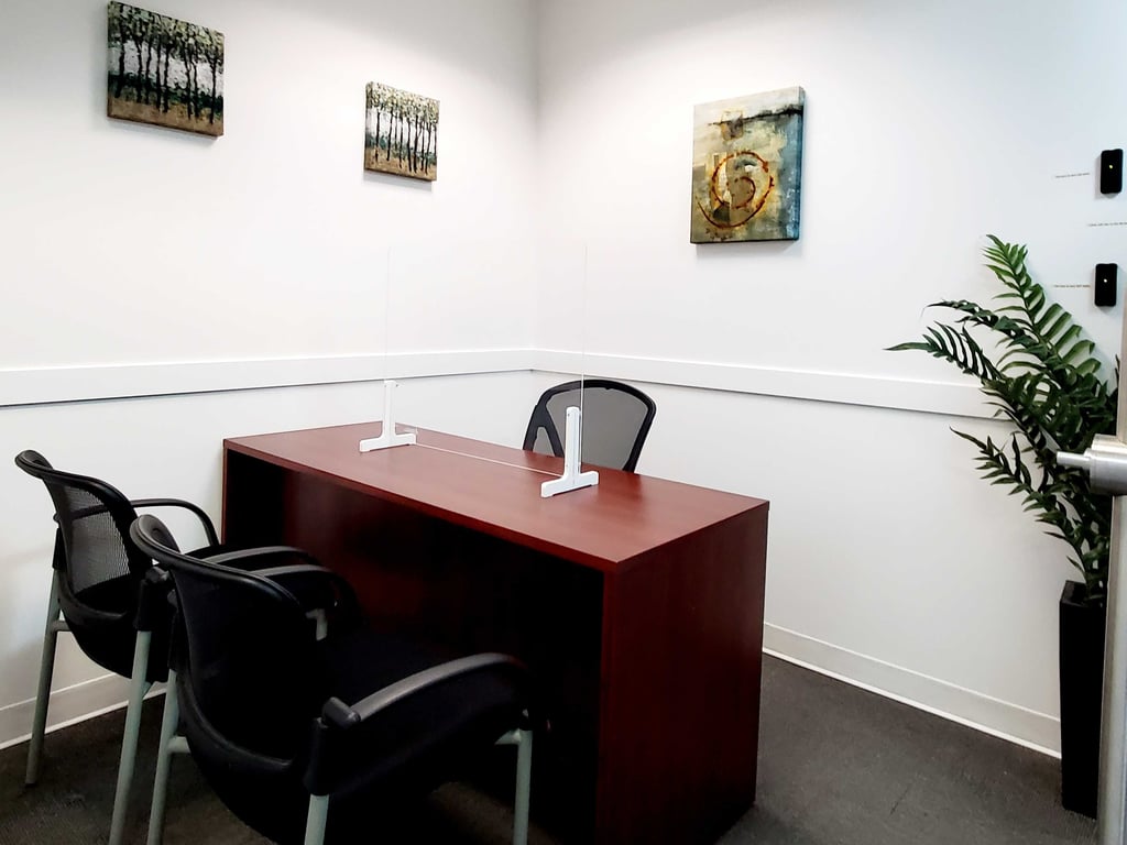 An interior shot of Meeting room 1 - 3 User