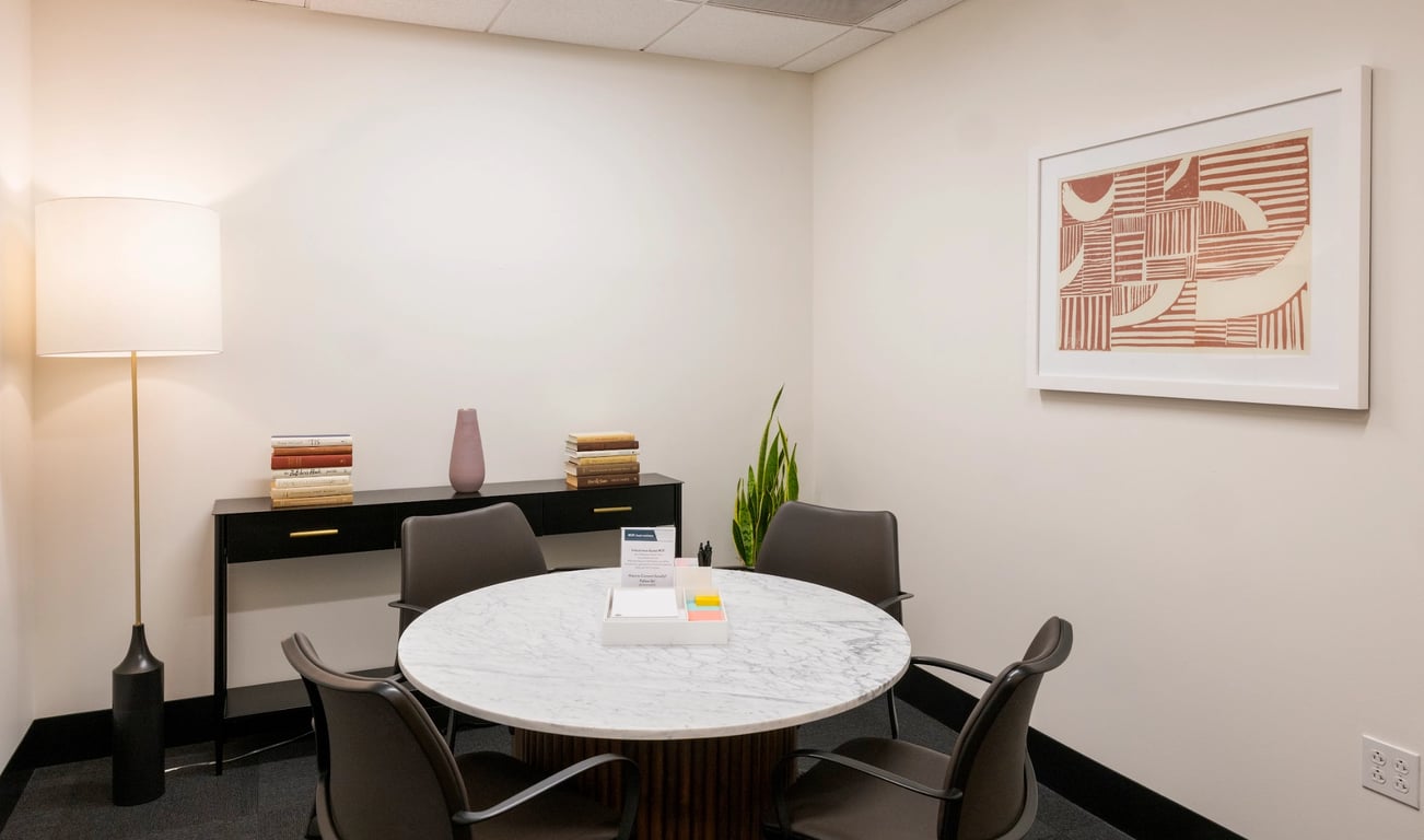 An interior shot of Conf Room G