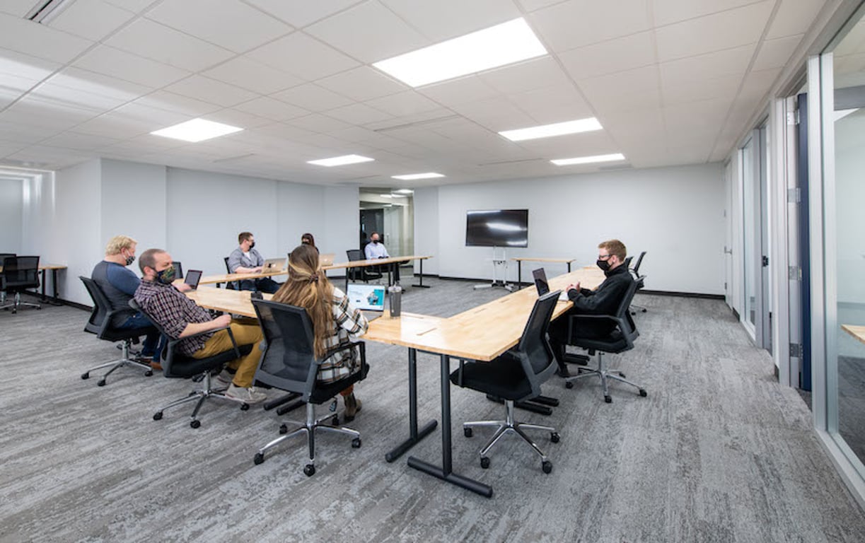 An interior shot of Training Suite