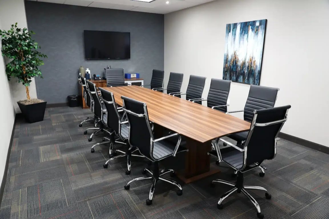 An interior shot of Large Conference Room