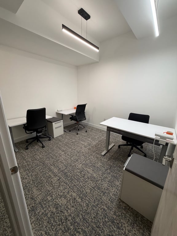 An interior shot of Office 223