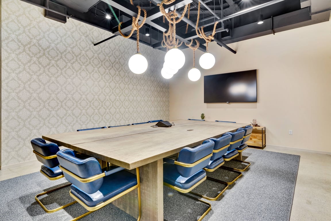 An interior shot of Boston Harbor Meeting Room