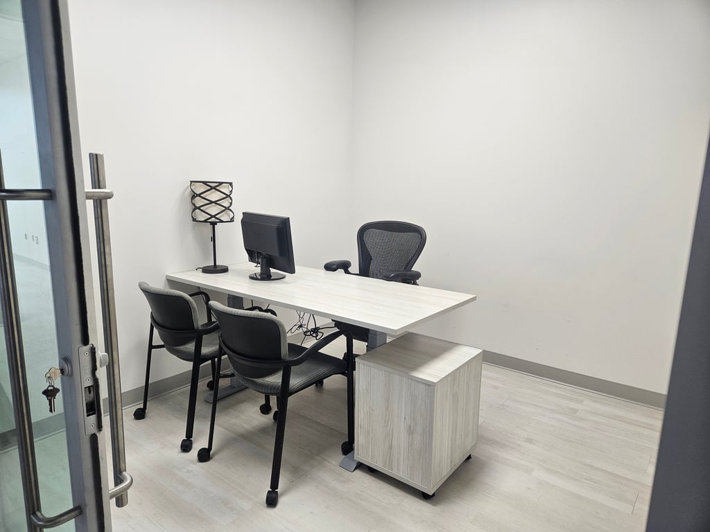 An interior shot of Guest Office