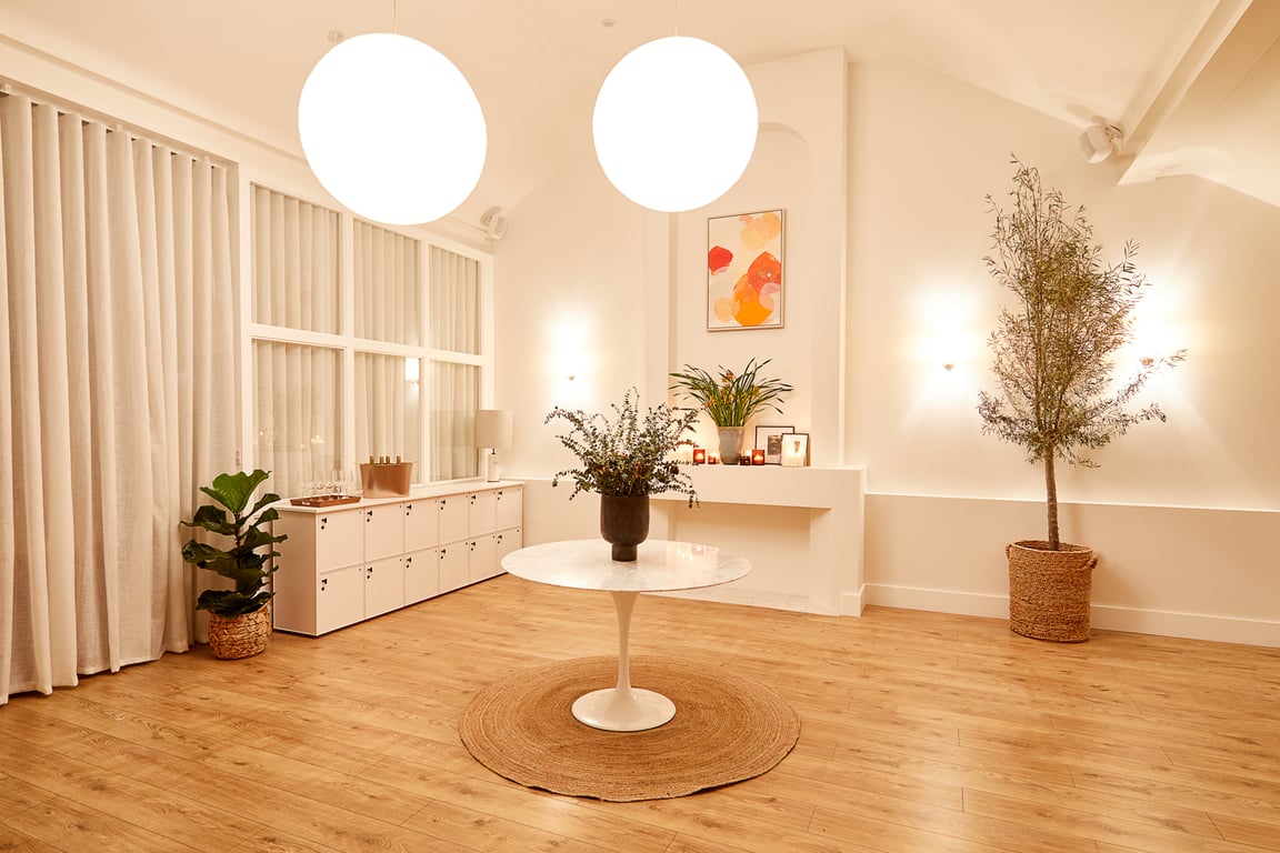 An interior shot of The Library at The Hearth NW6