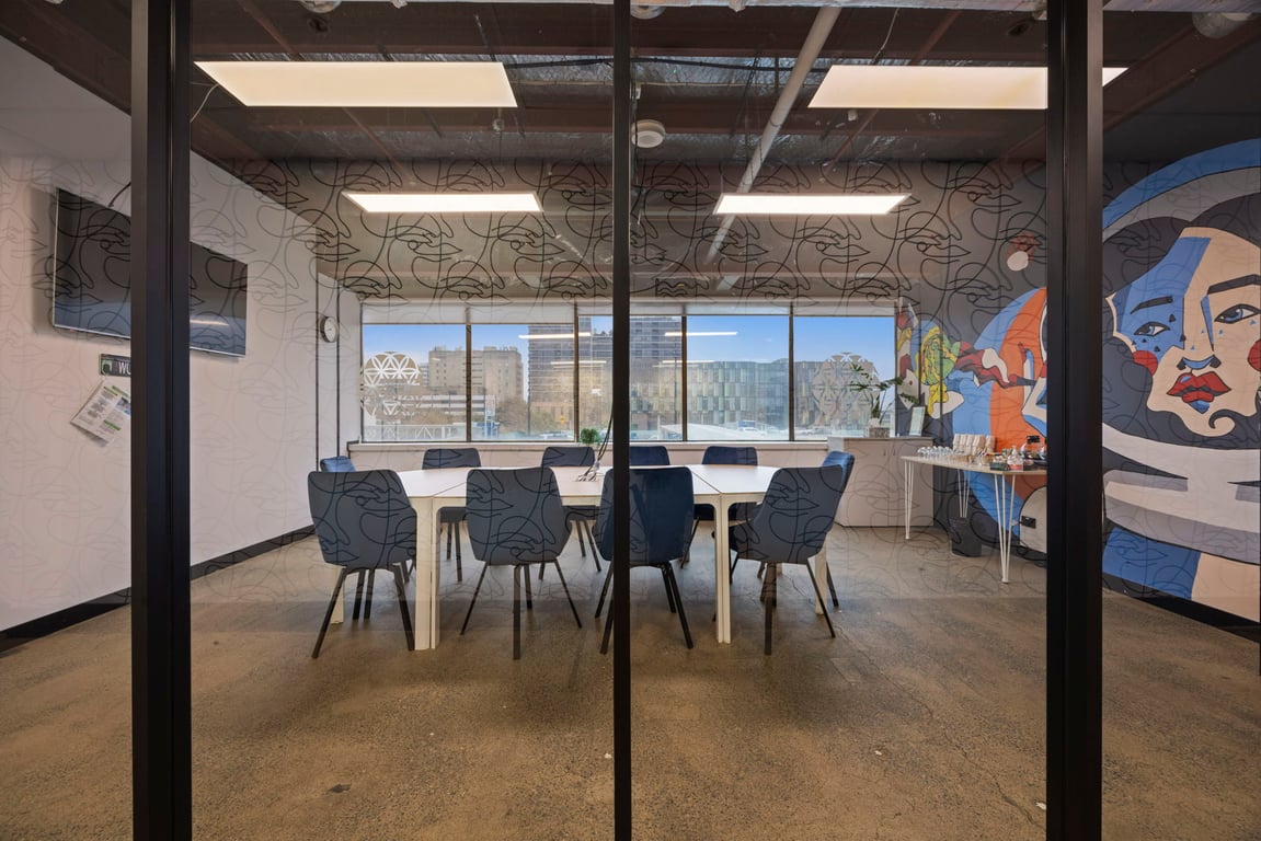 An interior shot of The NASA Room