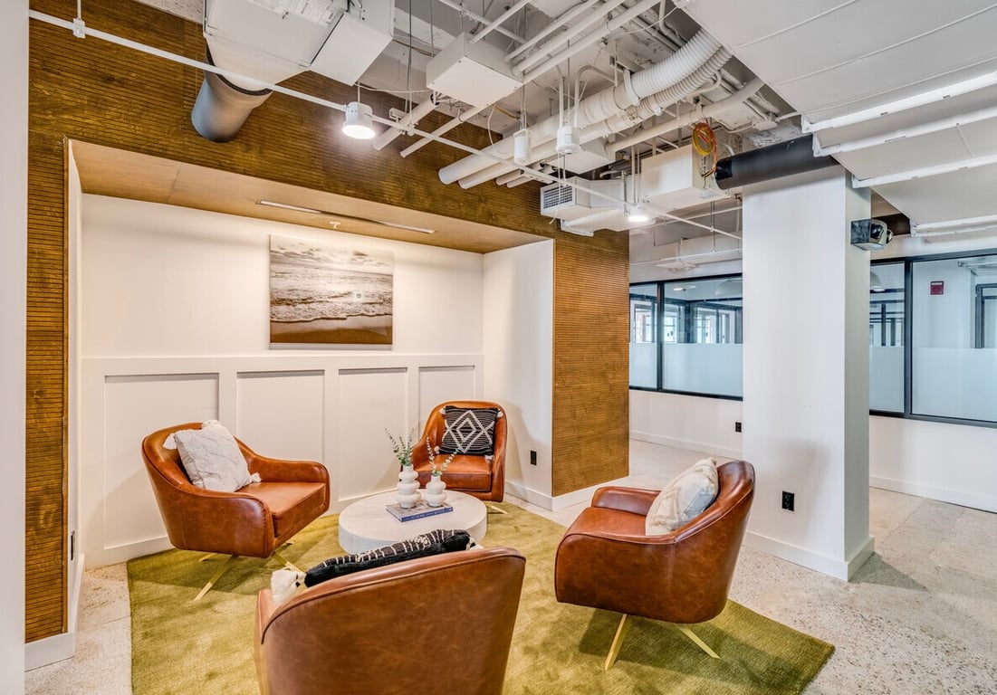 An interior shot of Mid Size Private Office