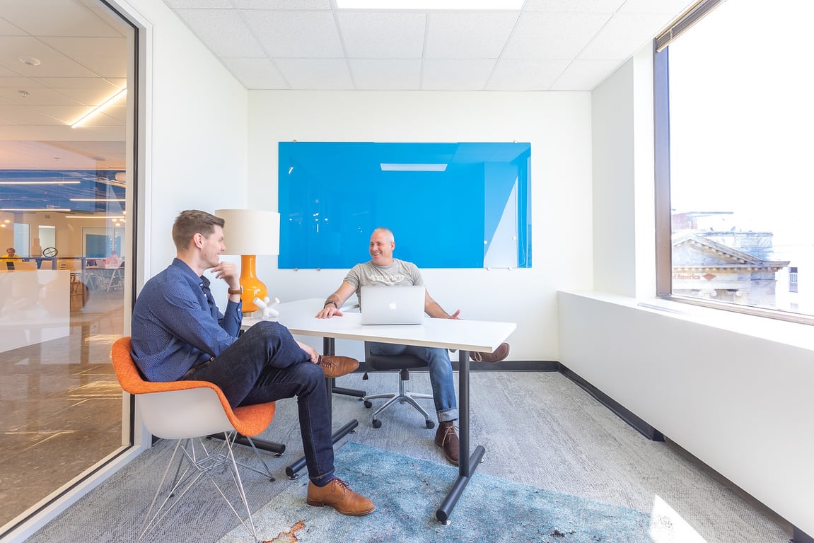 An interior shot of Team Day Office