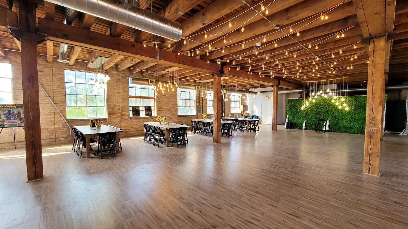 An interior shot of Unique Open Layout Lighting Loft