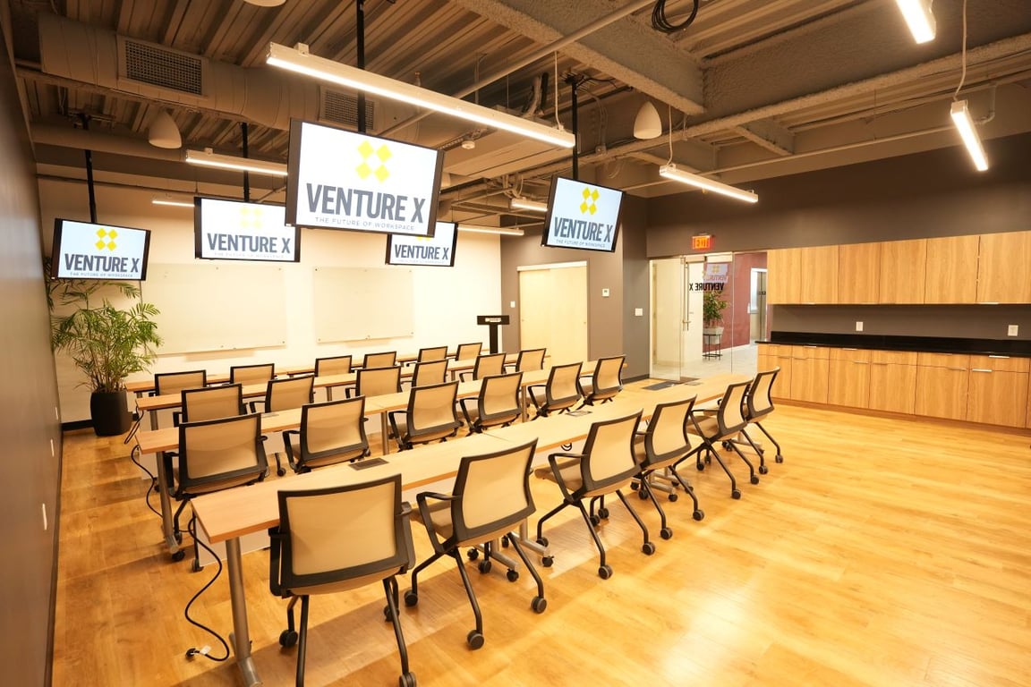 An interior shot of 24-Person Training and Board Room