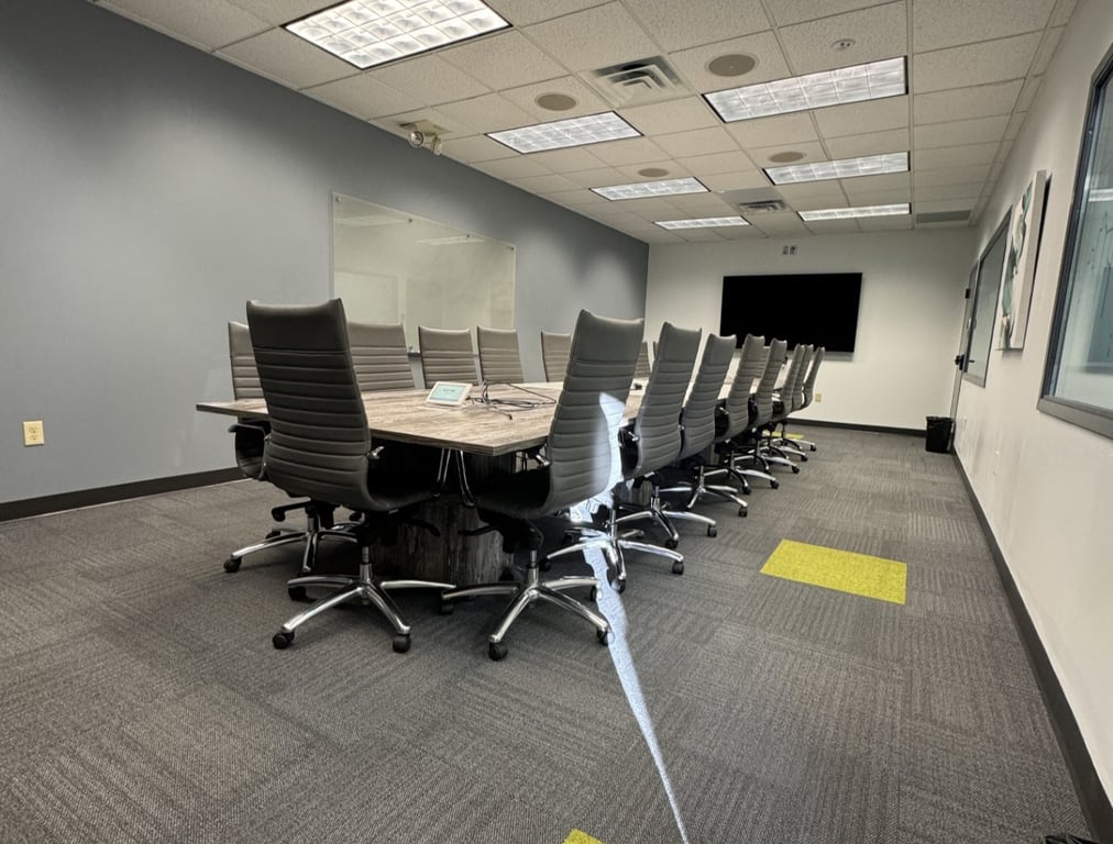 An interior shot of Garden City: Board Room