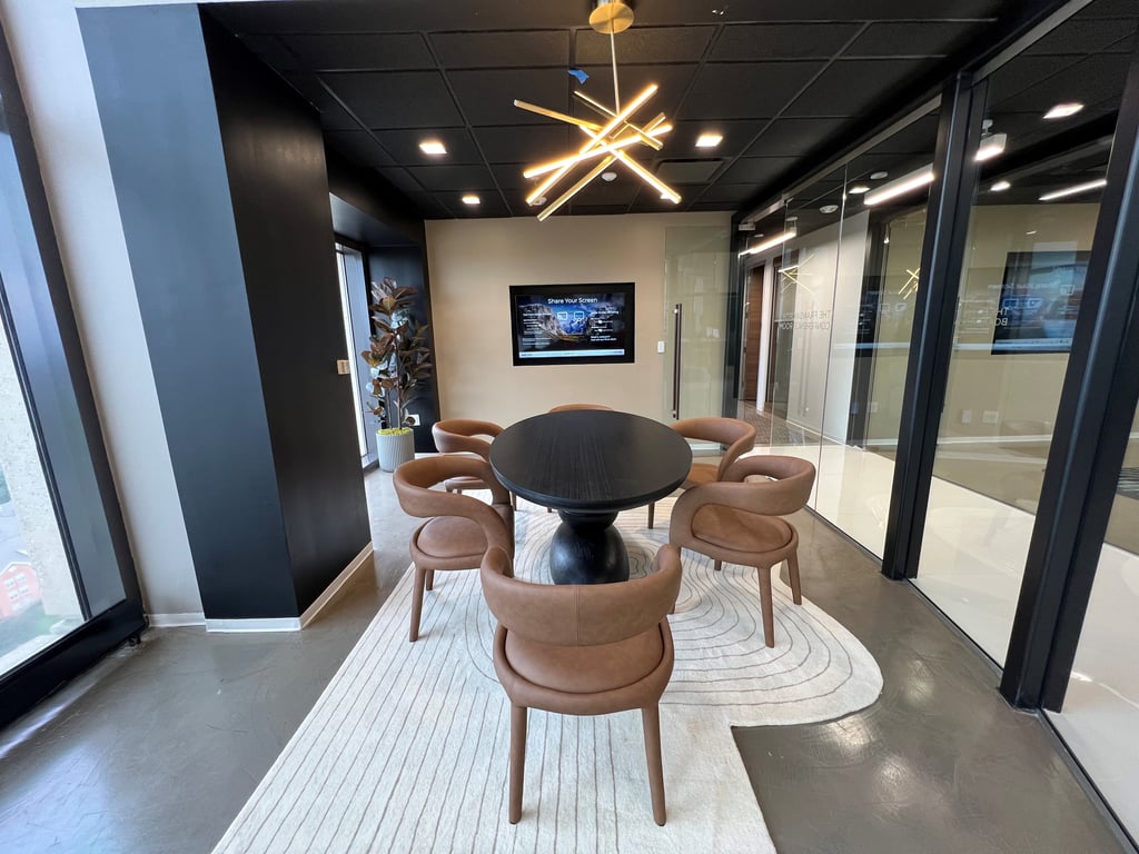 An interior shot of The Farnsworth Conference Room