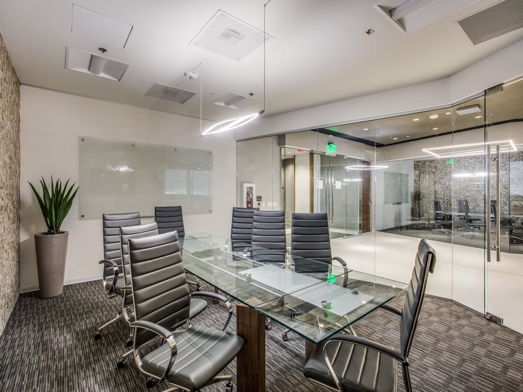 An interior shot of The Spaulding Boardroom