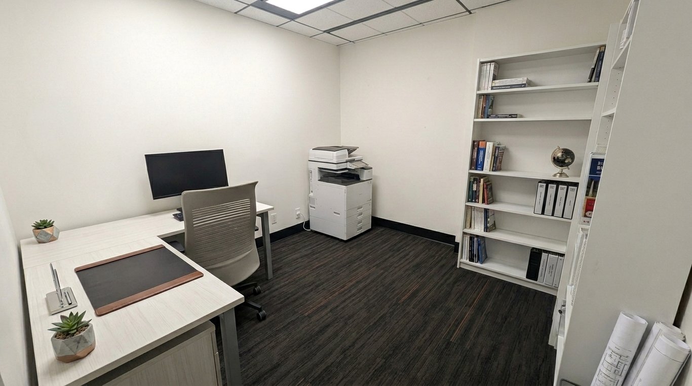 An interior shot of #10 - 4 Person Private Office for Rent