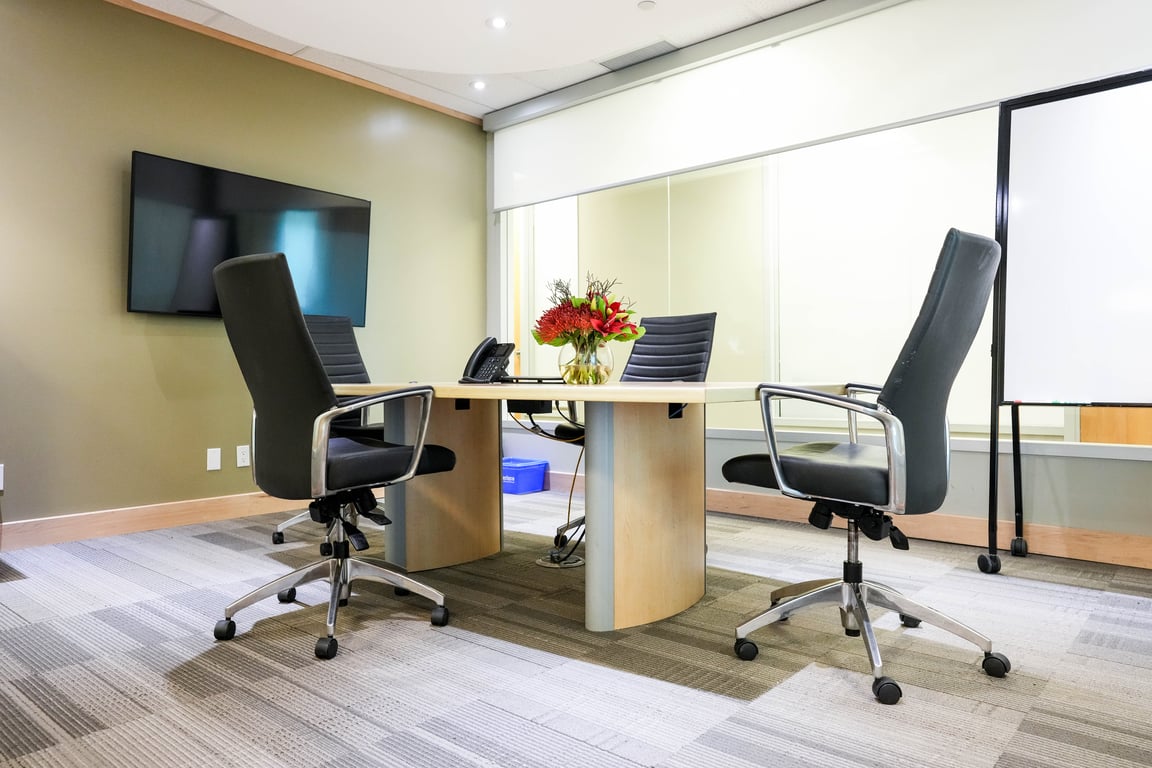 An interior shot of Bloor 8 person Meeting Room