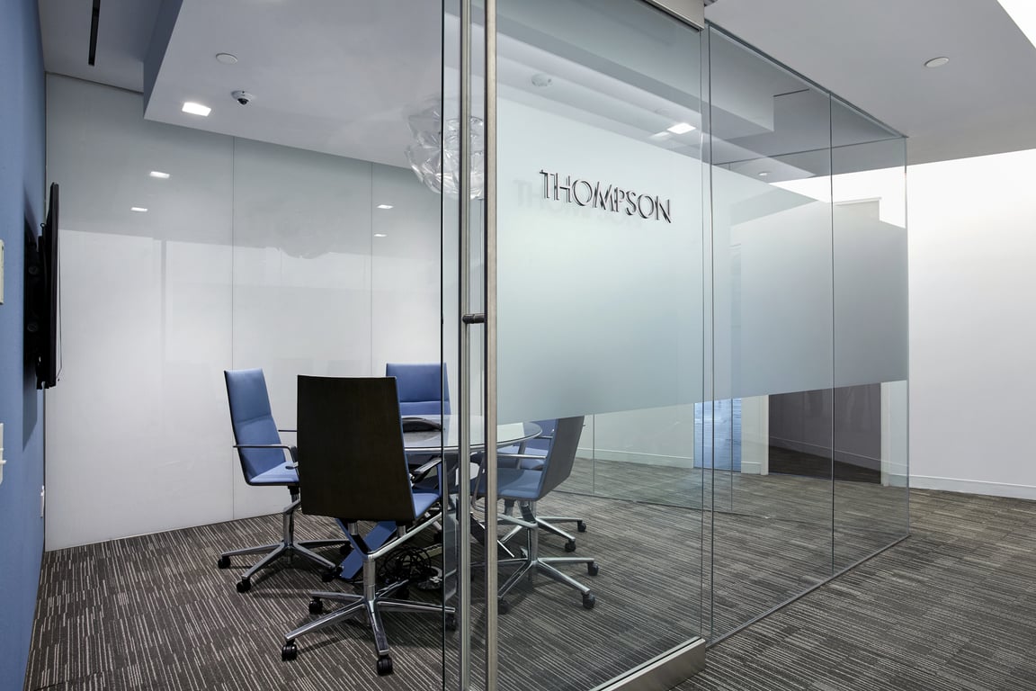 An interior shot of Thompson Conference Room